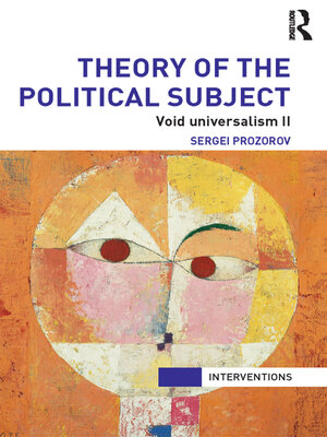 cover image of Theory of the Political Subject